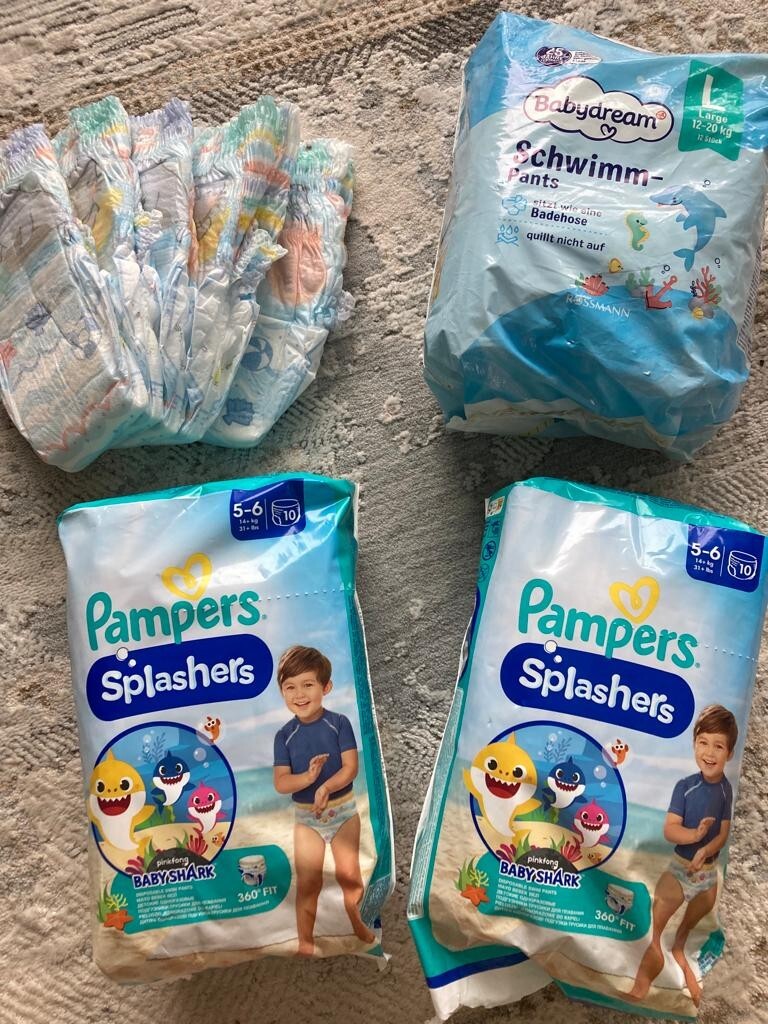 pampers splashers lodz