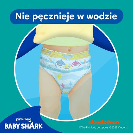 pampers splashers r4-5 11 jednorazowych pieluch do pływania