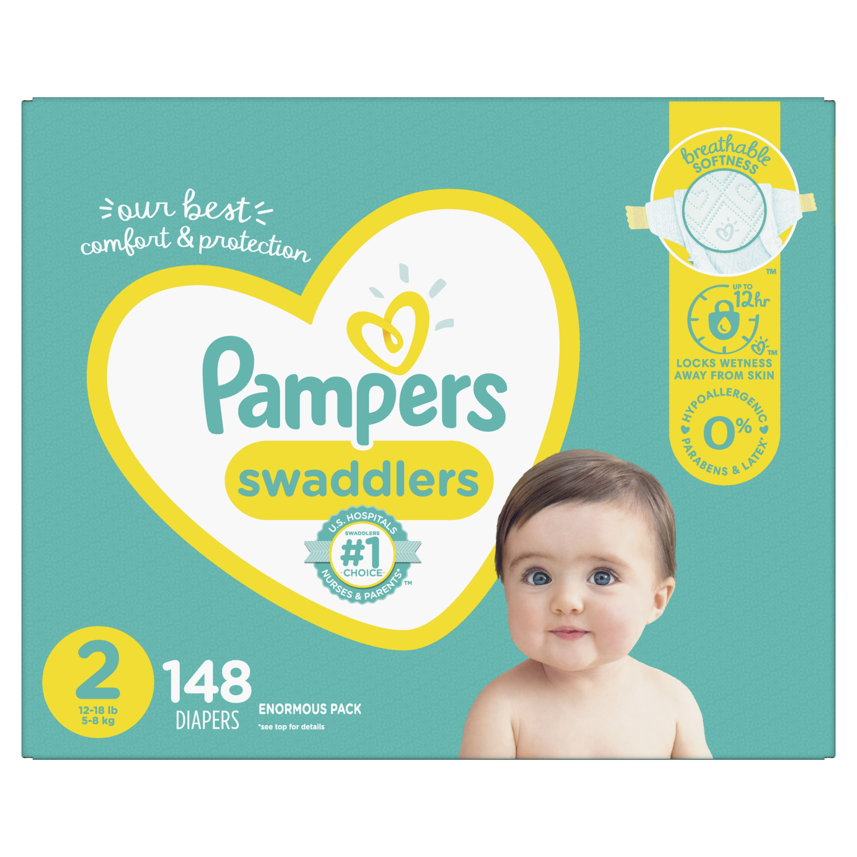 pampers swaddlers 2 wyglad pampersa