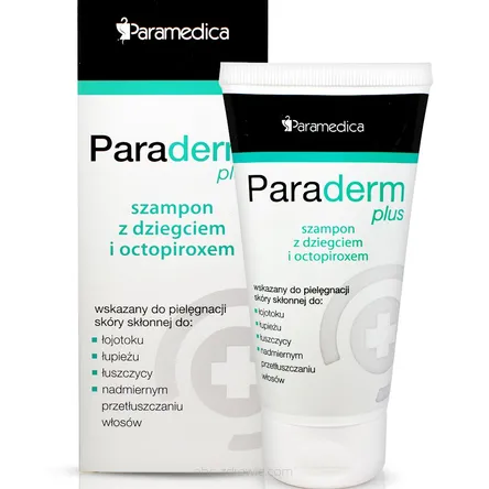 paraderm+ szampon z dziegciem i octopiroxem