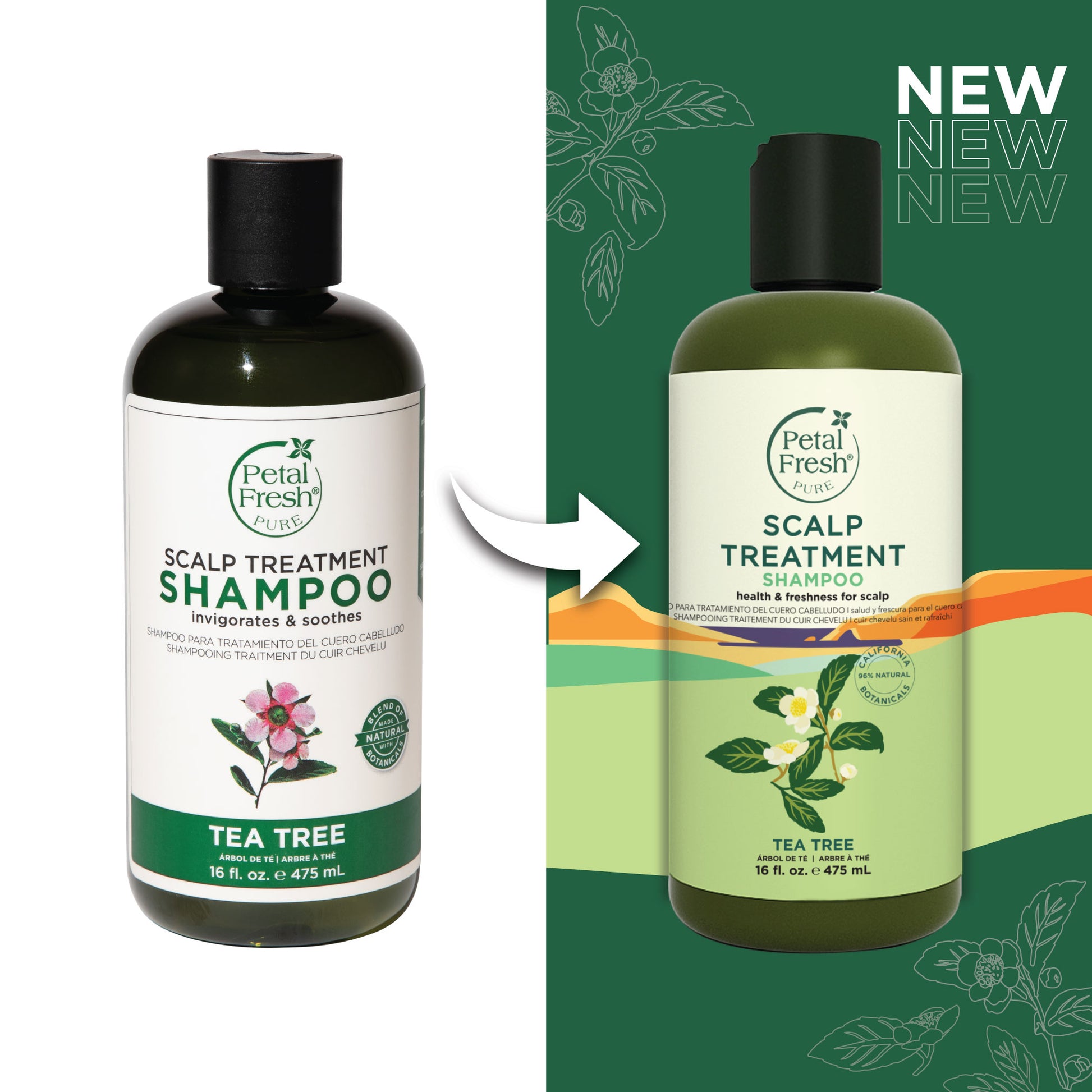 petal fresh szampon tea tree