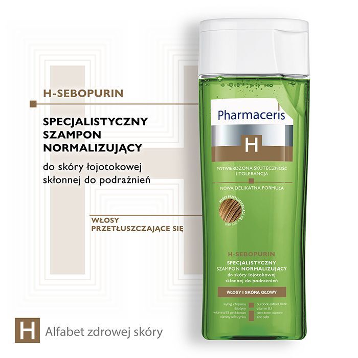 pharmaceris h keratineum szampon wzmacniający włosy osłabione 250 ml