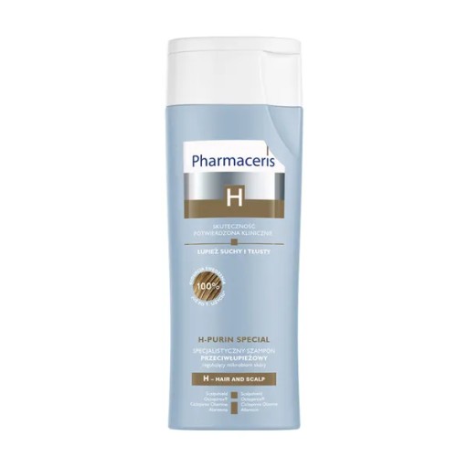 pharmaceris h purin szampon przeciwłupieżowy łupież tłusty