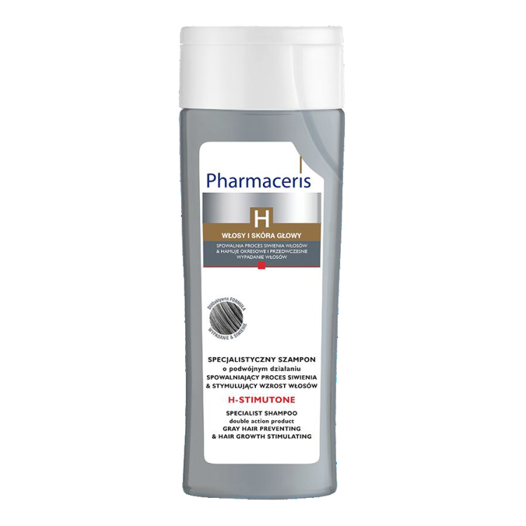 pharmaceris h-stimutone szampon o podwójnym działaniu siwienie opinie