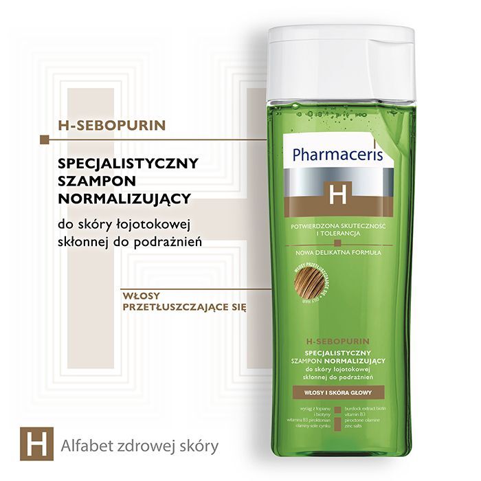 pharmaceris szampon normalizujący do skóry wrażliwej