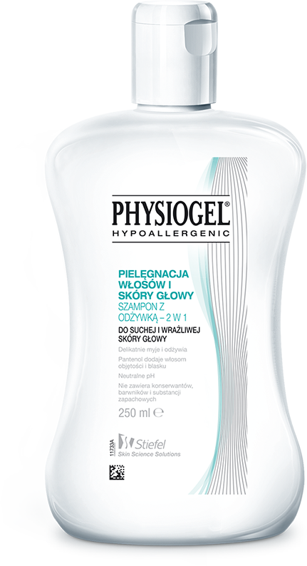 physiogel szampon hypoalergiczny z odżywką
