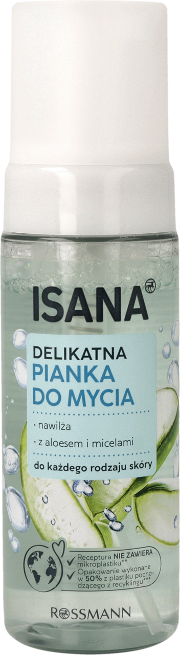 pianka do mycia twarzy isama