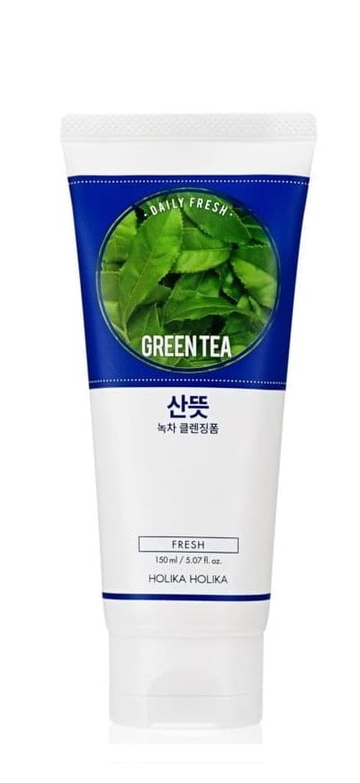 pianka do mycia twarzy zielona herbata