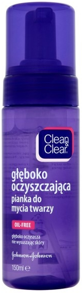 pianka do twarzy clean&clear