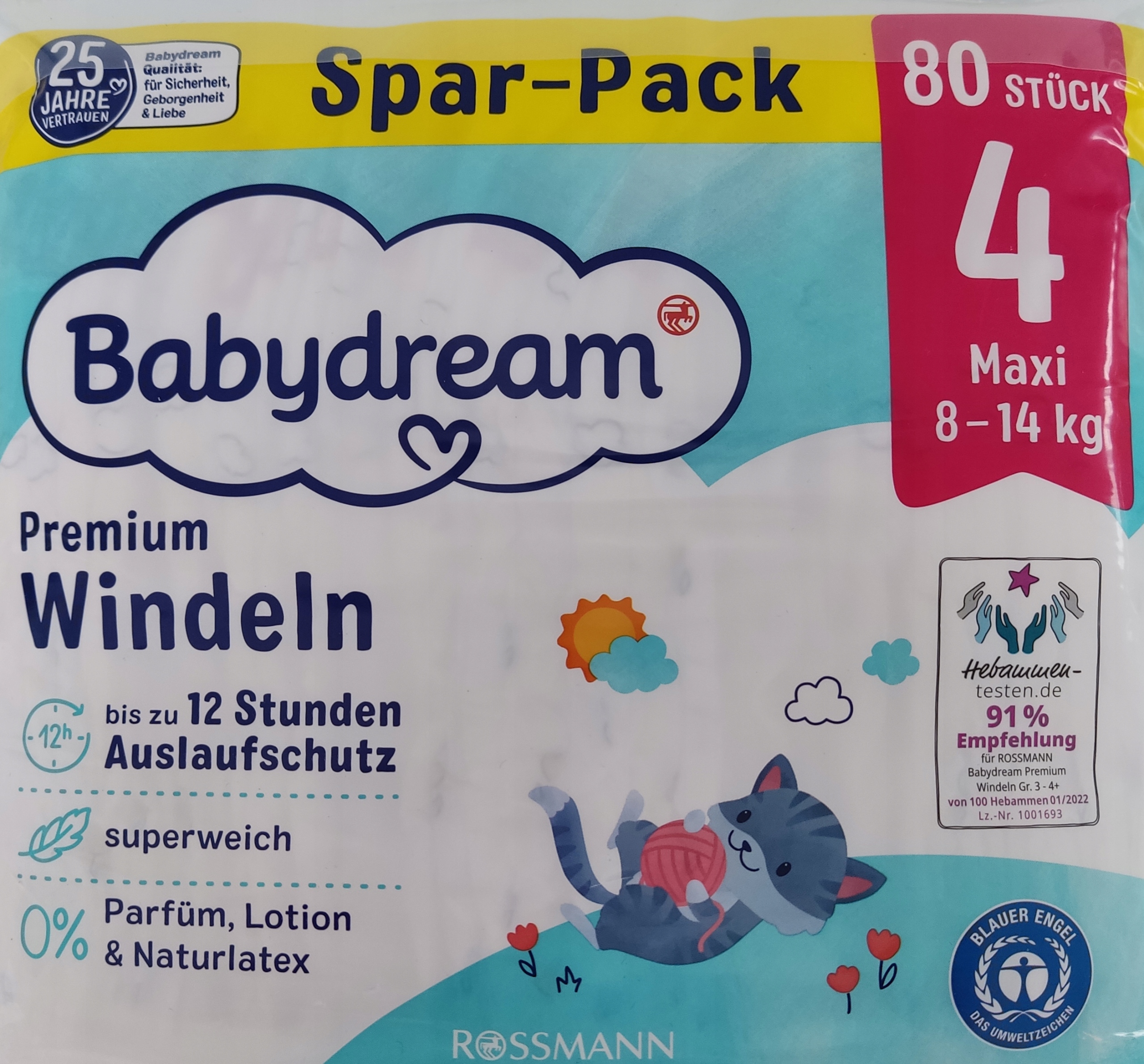 piekuchy pampers 80 szt rosman