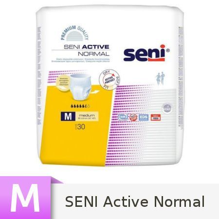pieluchomajtki seni active normal medium 2 30 szt waga
