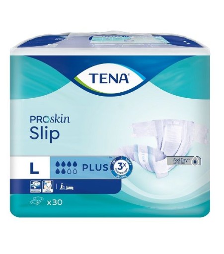 pieluchomajtki tena slip plus large 30 sztuk