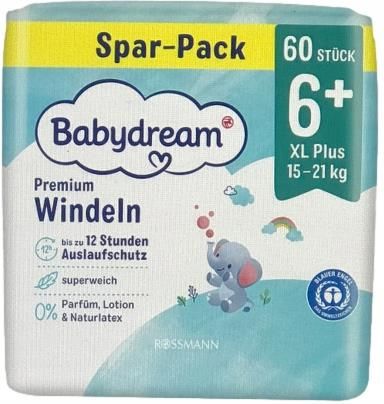 pieluchy babydream 6 plus