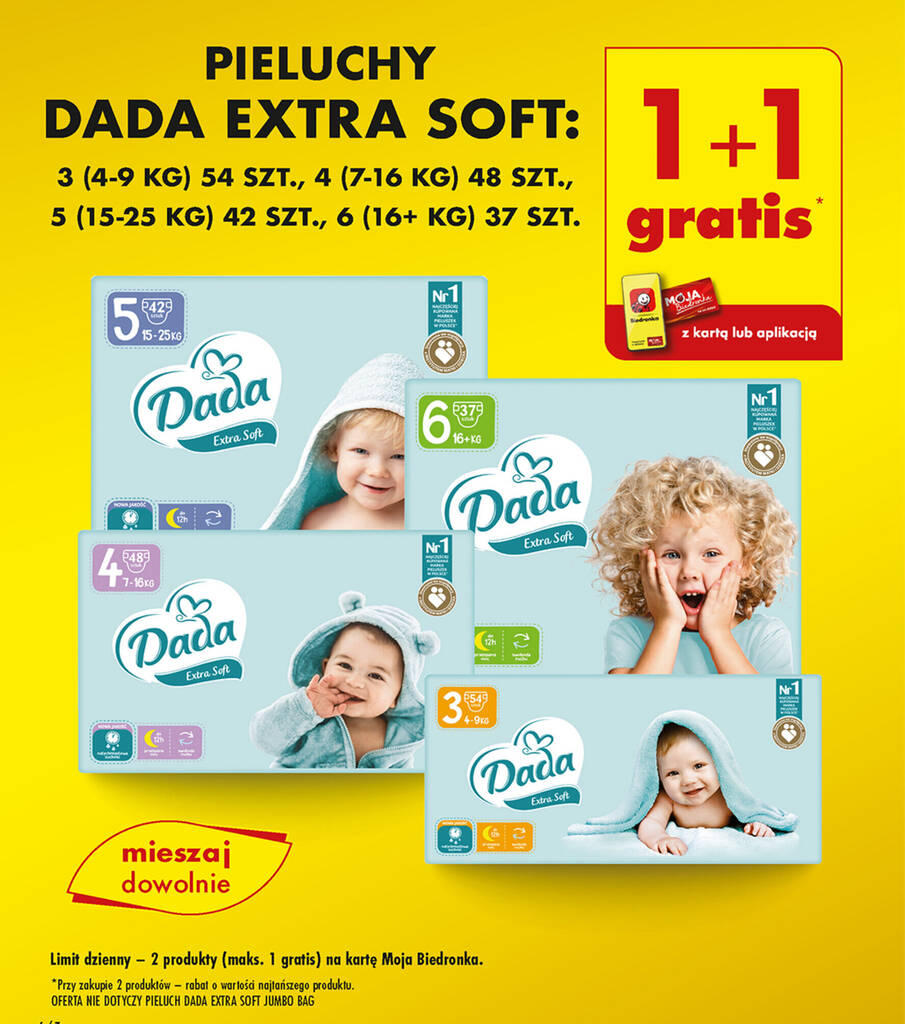 pieluchy dada soft promocja 2019