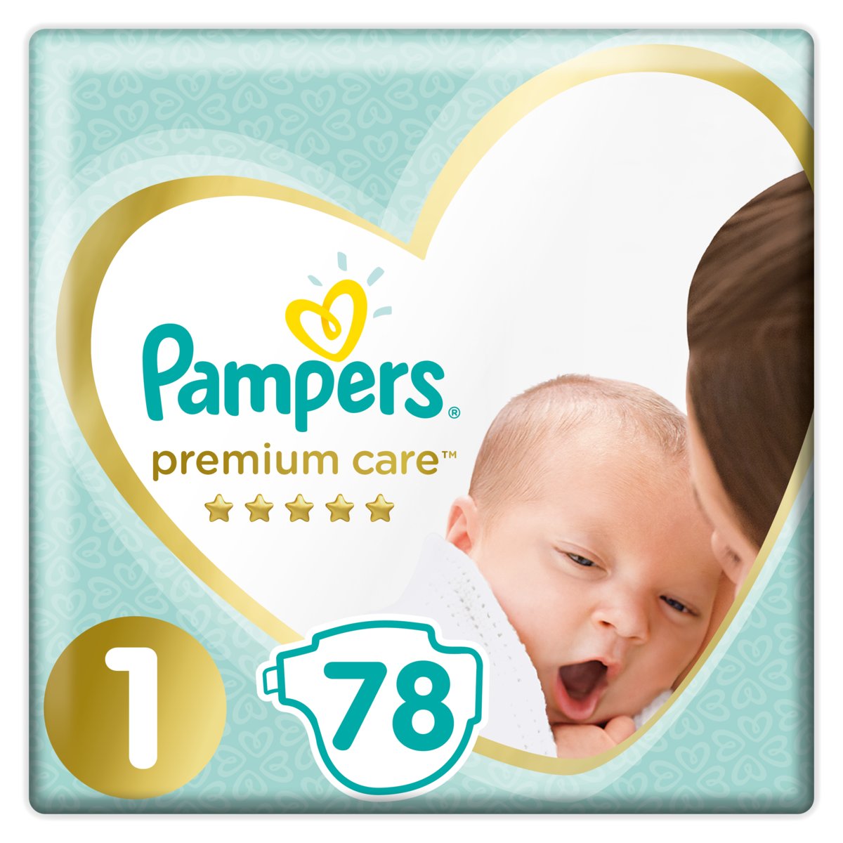 pieluchy jednorazowe pampers premium care 1 newborn 2-5 kg