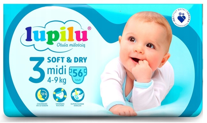 pieluchy lupillu które lepsze soft&dry