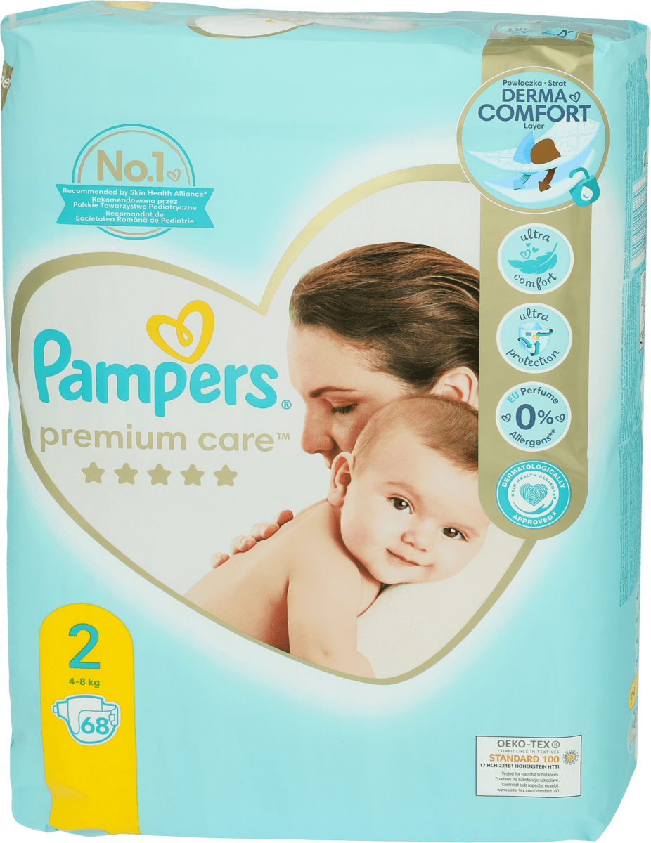 pieluchy pampers care