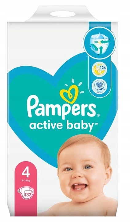 pieluchy pampers mega pack 4