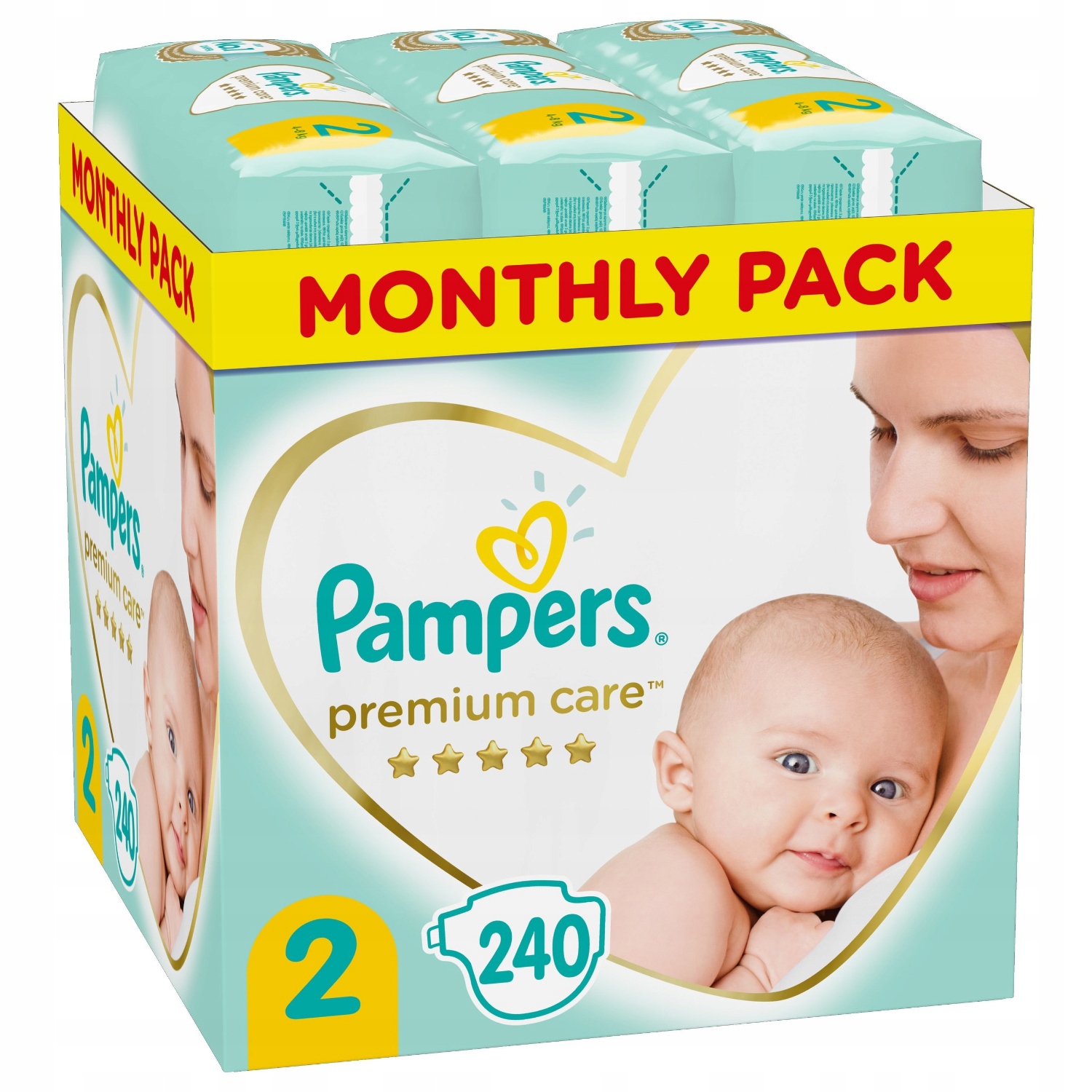 pieluchy pampers premium care zapas