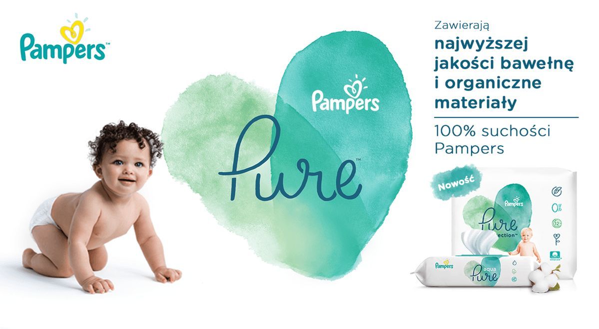 pieluchy pampers pure opinie