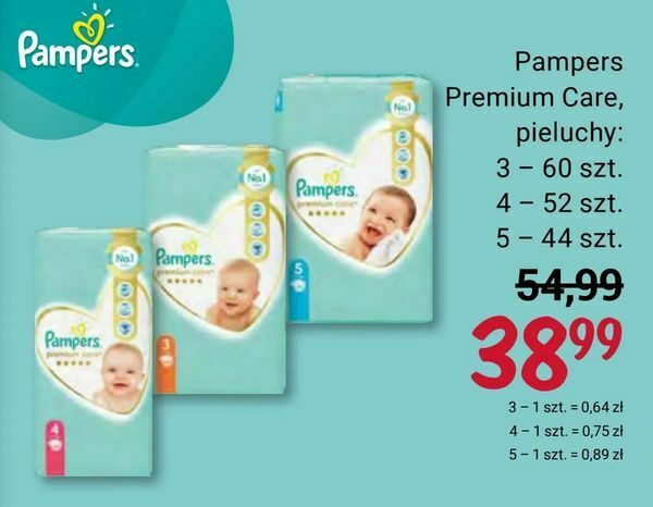 pieluszki pampers 3 rossmann