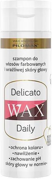 pilomax wax colour care szampon do włosów farbowanych