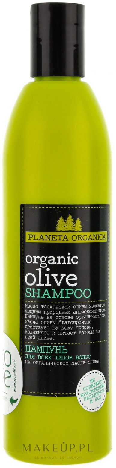 planeta organica szampon do włosów na bazie oliwy toskańskiej 360ml