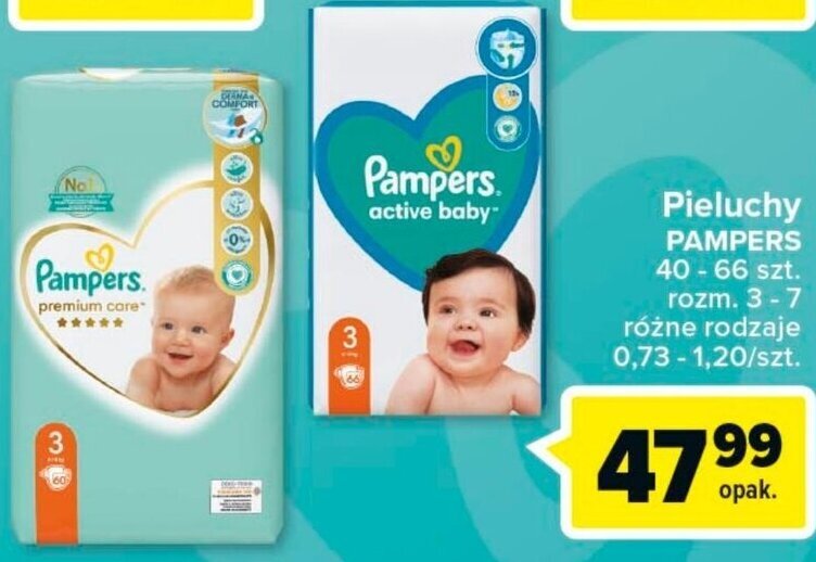 promocja pampers carrefour