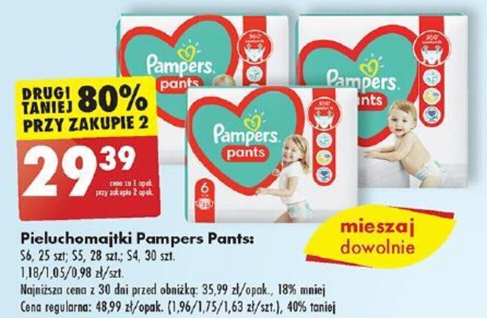 promocja pampers pieluchomajtki