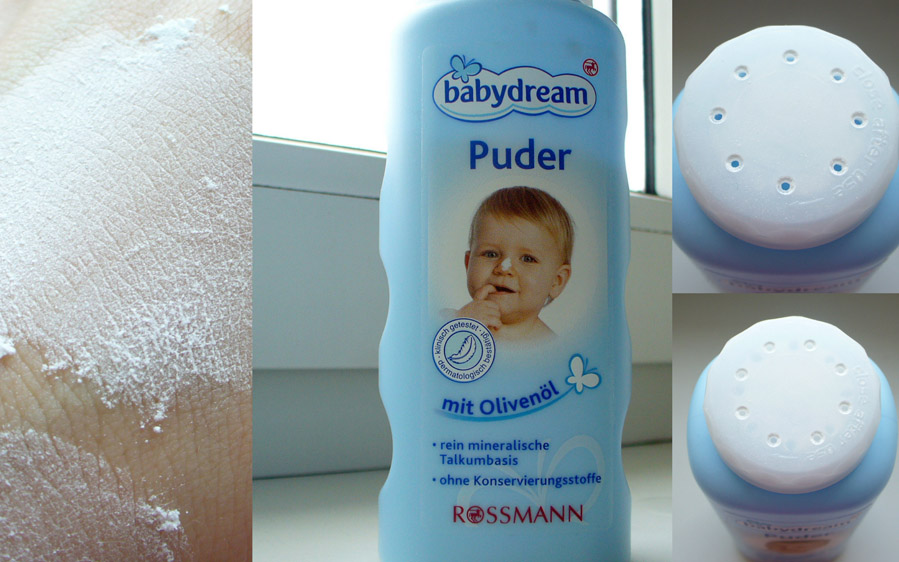 puder babydream jako suchy szampon