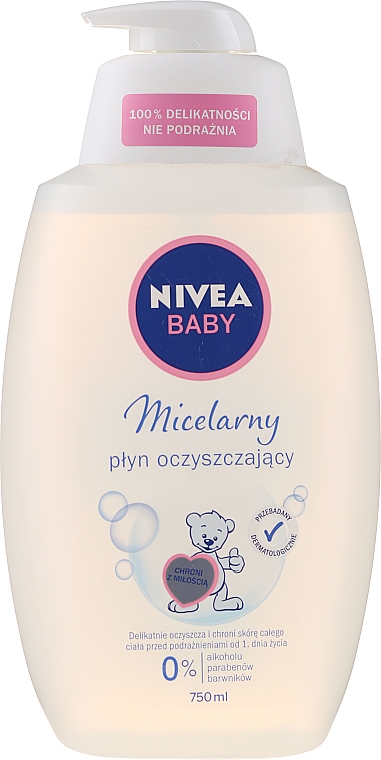 płyn micelarny do mycia twarzy dla niemowląt