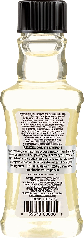 reuzel daily shampoo szampon do codziennego stosowania 100 ml