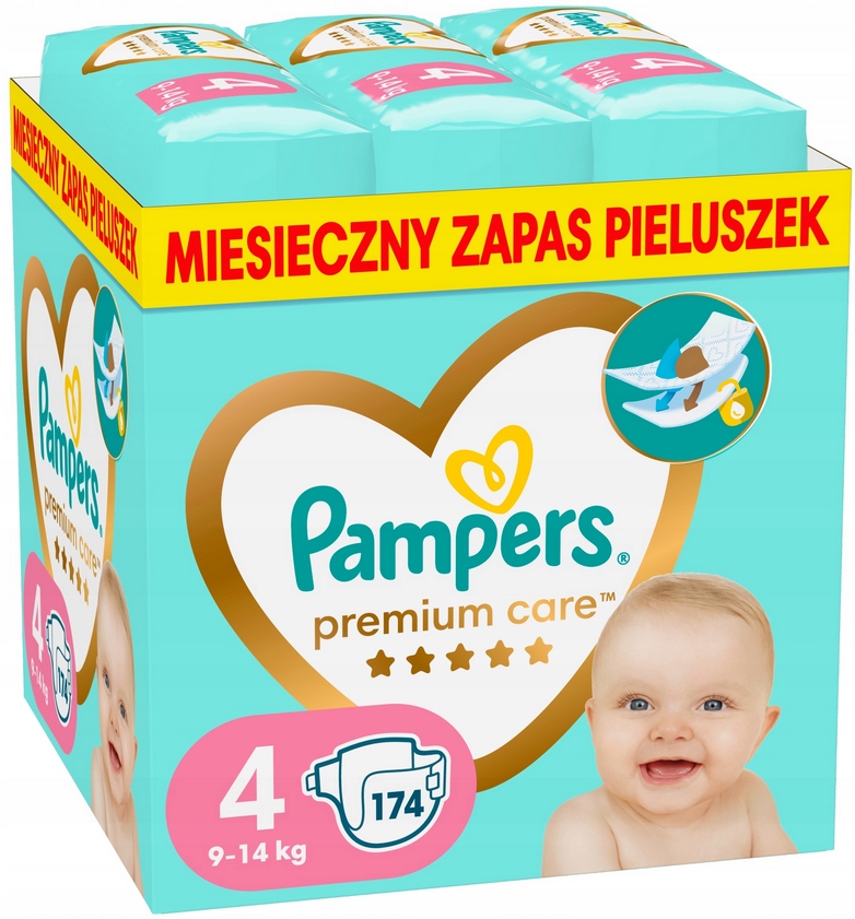 roczny zapas pieluch pampers mlodamatka