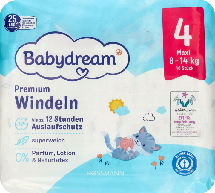 rossmann pieluchy babydream 2