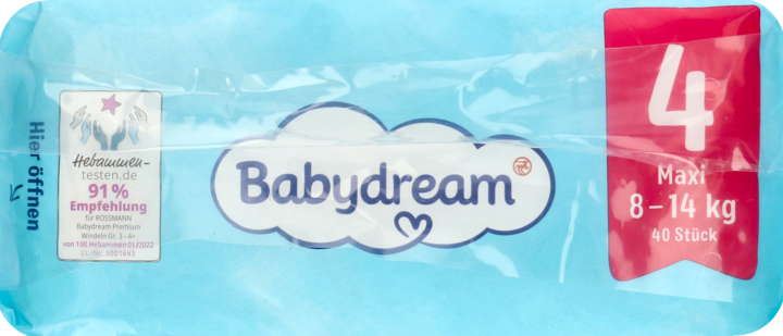 rossmann pieluchy babydream 4