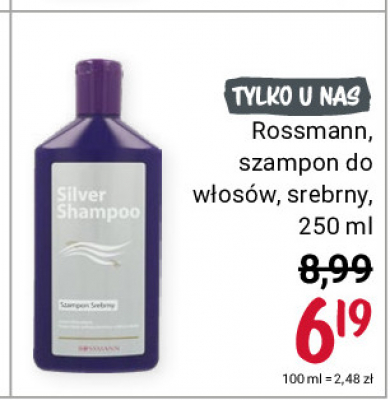 rossmann szampon do włosów srebrny opinie