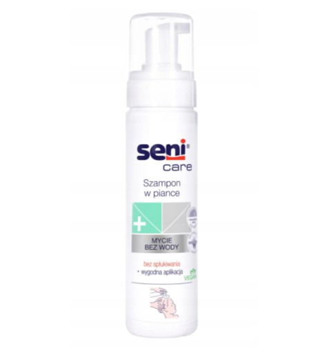 seni care szampon w piance bez spłukiwania 200ml