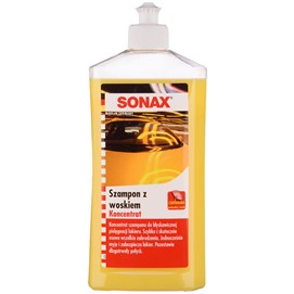 sonax szampon samochodowy z woskiem