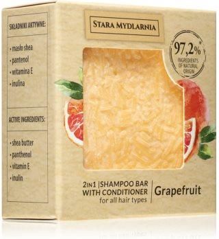 stara mydlarnia grapefruit szampon w kostce