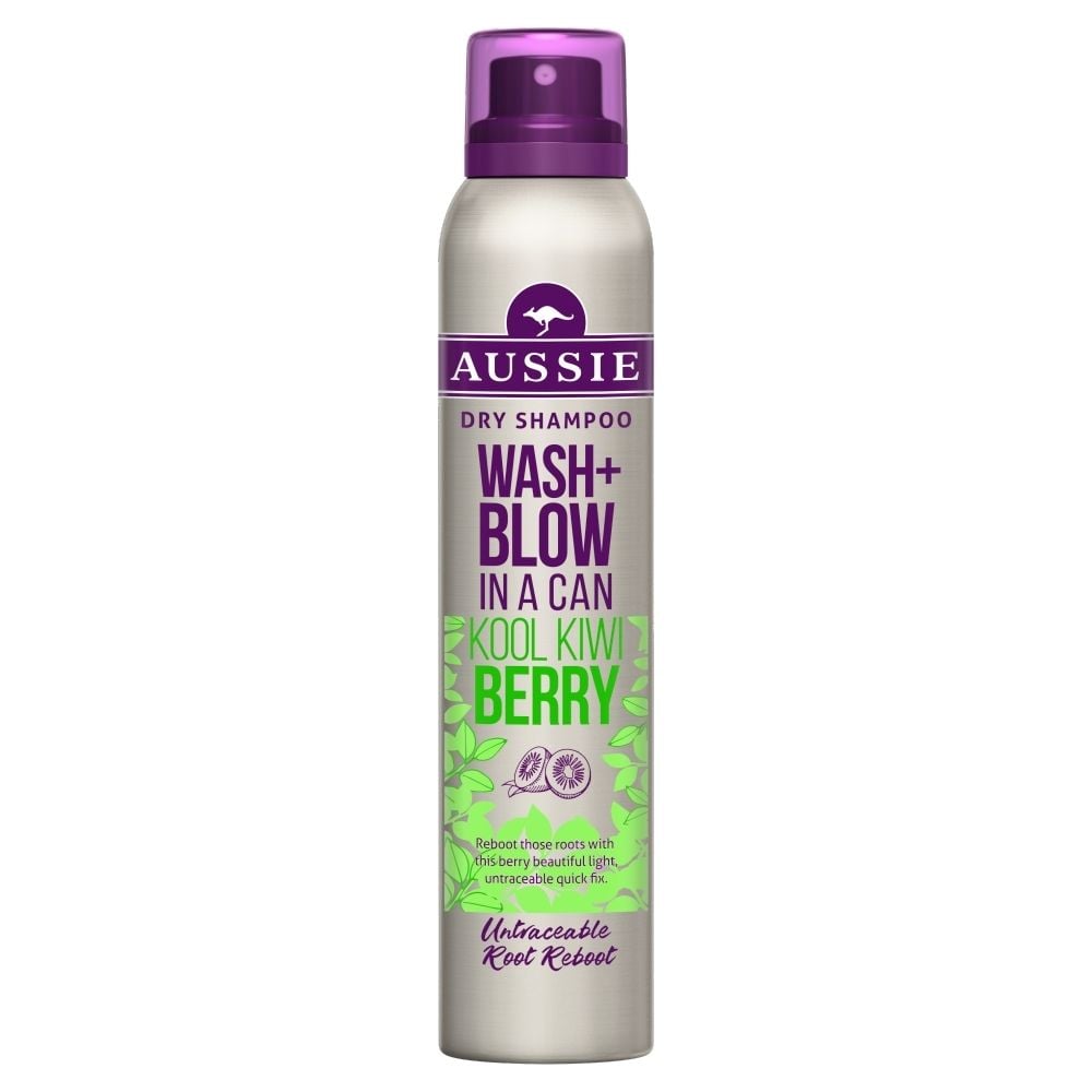 suchy szampon aussie wash blow kiwi