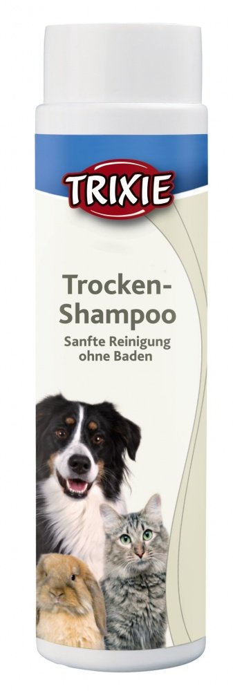 suchy szampon dla białego kota