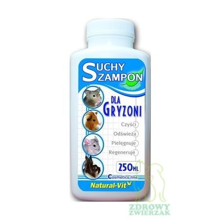 suchy szampon dla gryzoni jak działa