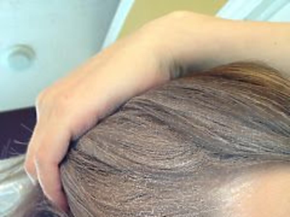 suchy szampon przed ułożeniem fryzury