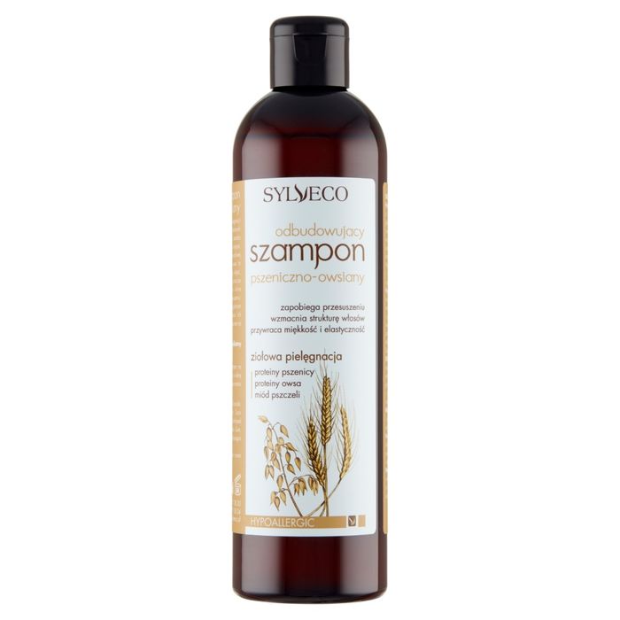 sylveco odbudowujący szampon pszeniczno-owsiany 300m natura