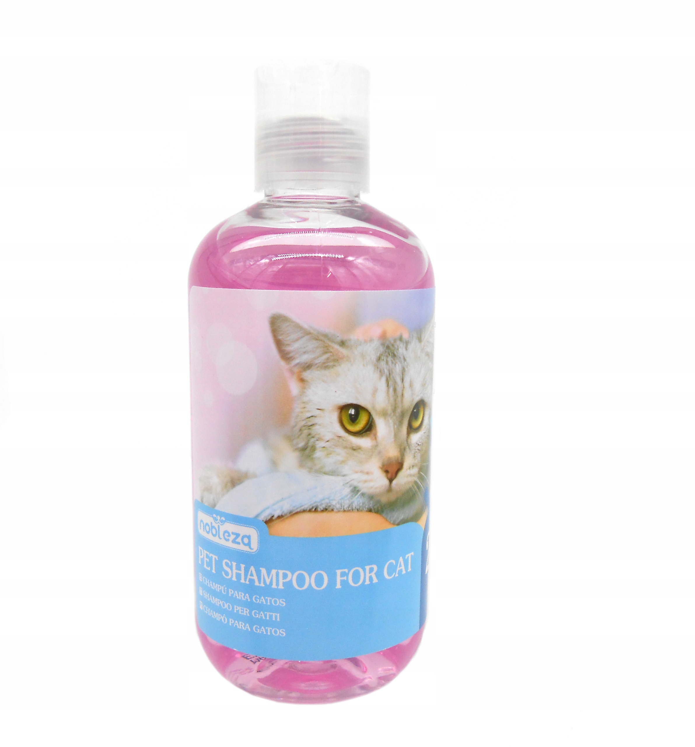 szampon antybakteryjny i przeciwgrzybiczy dla kota