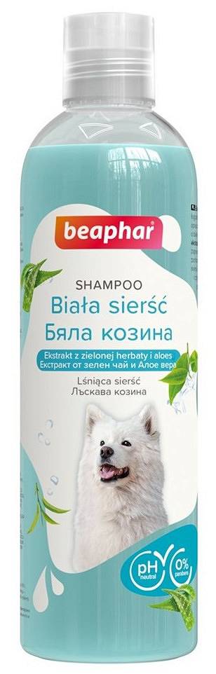 szampon dla psów z białą sierścią beaphar