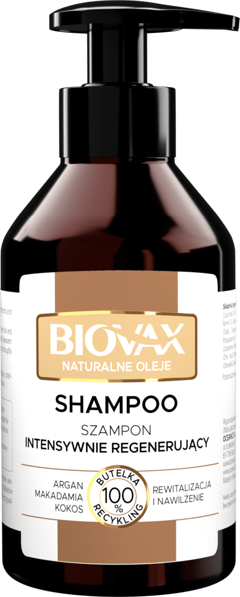 szampon do włosów biovax naturalne oleje opinie