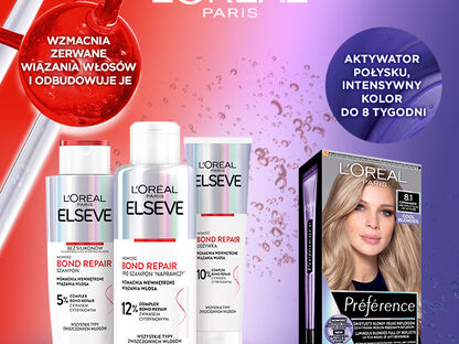 szampon do włosów blond loreal hebe