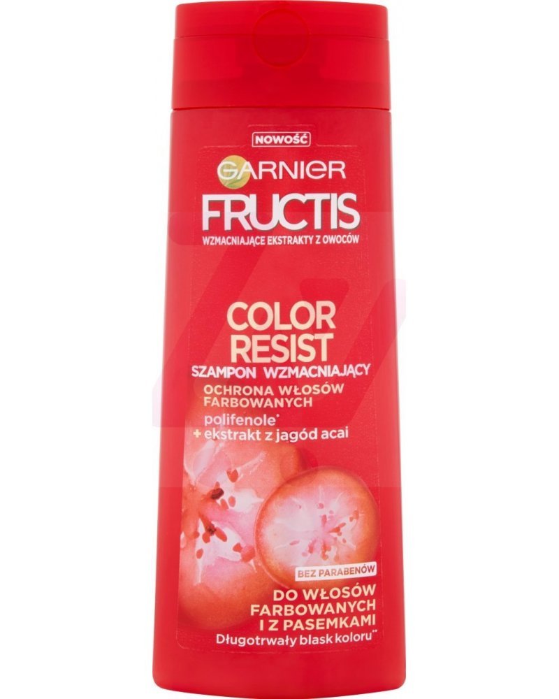 szampon do włosów fructis color ròżowy