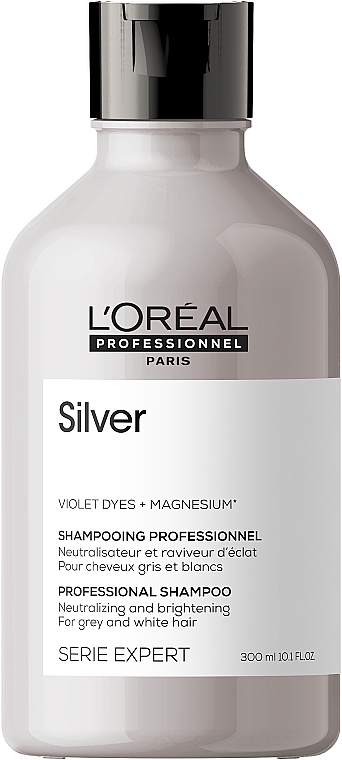 szampon do włosów siwiejacych